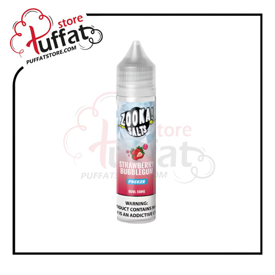 Zooka Freeze Strawberry Bubblegum MTL E-Liquid 60ML
