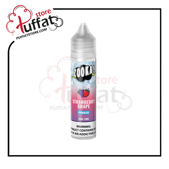 Zooka Freeze Strawberry Grape MTL E-Liquid 60ML