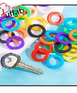 32pcs Colorful Round Keychain for gifts