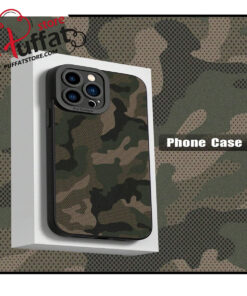 1pc TPU Camera Anti-Collision Fashionable Camouflage Printed Protective Case