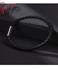 Fashionable and Popular Men Magnetic Braided Bracelet