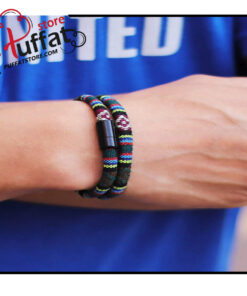 Bohemia Men Rope Bracelet Attract Magentic Braclet