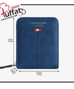 Alternative view of 1pc Men's Vintage & Multifunctional Zipper Wallet