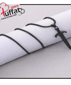 Alternative view of Fashionable and Popular 1pc Men Sword Pendant Necklace
