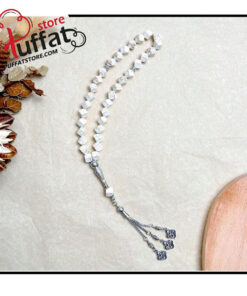 Alternative view of 1pc Classical Tassel & Turquoise-Like Bead Decor Bracelet