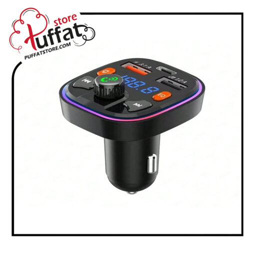 Q5 Car Bluetooth FM Transmitter Wireless Dual USB - Image 2