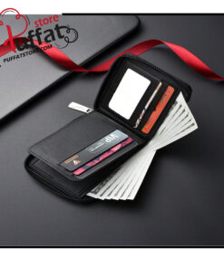 Alternative view of SHABILI New Short Wallet, Hot-Selling Men's Zipper Card Holder
