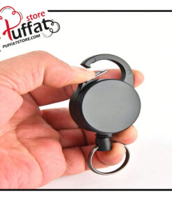 Alternative view of Heavy Duty Retractable Key Chain Anti-Theft Keychain
