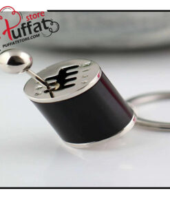 Alternative view of 1pc Men Car Gear Charm Keychain Decoration For Boyfriend Gifts