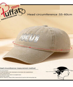 Alternative view of MAKEFGE 1pc Unisex Outdoor Casual Fashion Letter Print Retro Baseball Cap