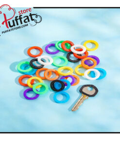 32pcs Colorful Round Keychain for gifts