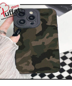 Alternative view of 1pc TPU Camera Anti-Collision Fashionable Camouflage Printed Protective Case