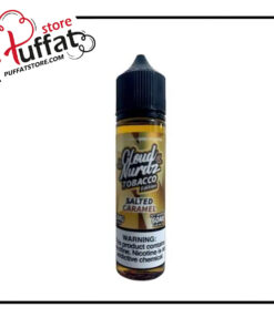 CLOUD NURDZ SALTED CARAMEL TOBACCO MTL E LIQUID