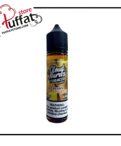 CLOUD NURDZ CREAMY BUTTERSCOTCH TOBACCO MTL E LIQUID